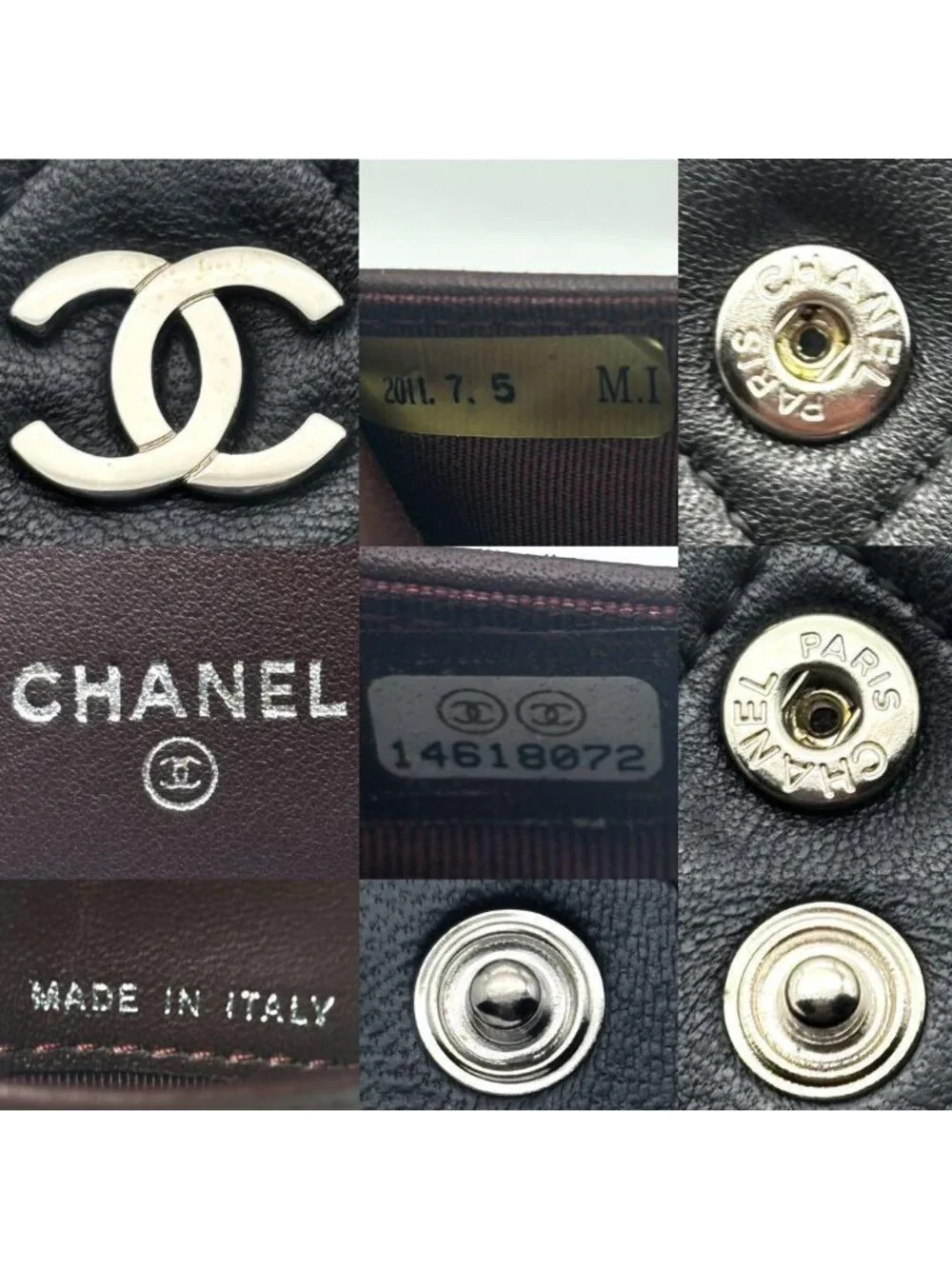 ★SOLD★ Chanel Super Wallet Quilted Hook Bifold - Picture 12 of 12